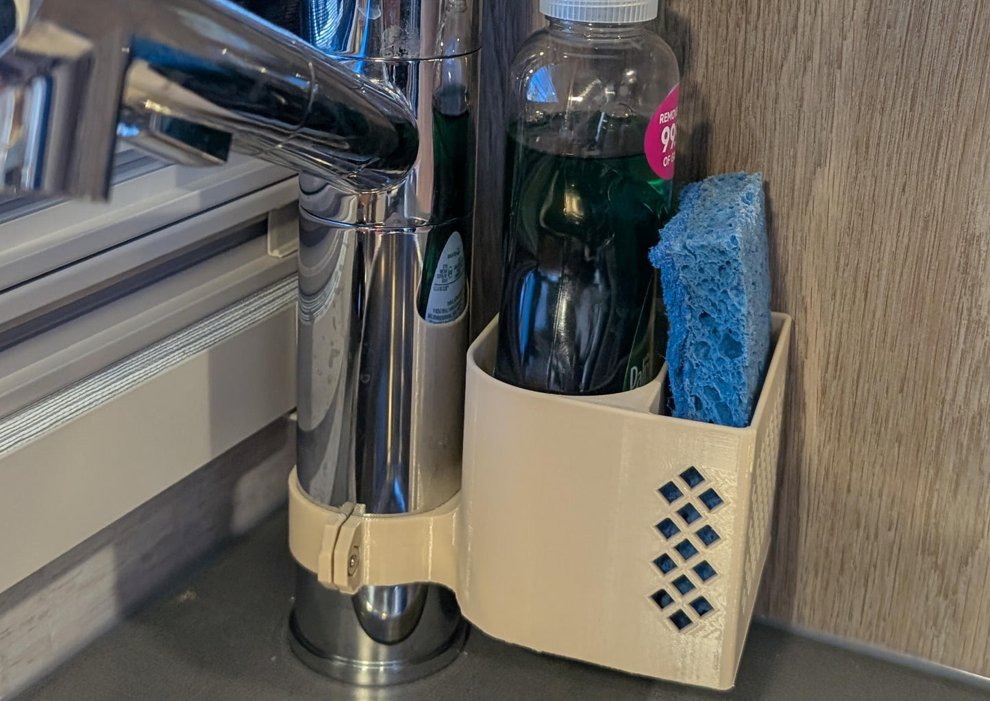 sponge and soap holder