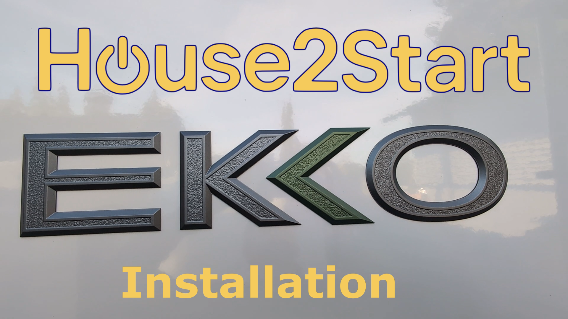 Load video: installation on a Winnebago Ekko
