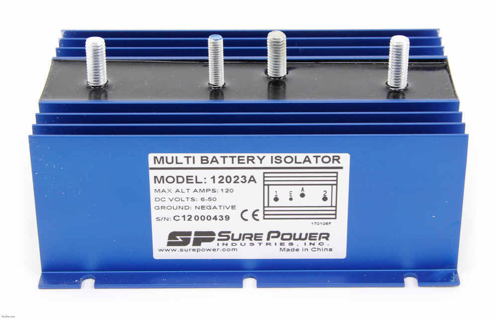 Solid-state battery isolator example.
