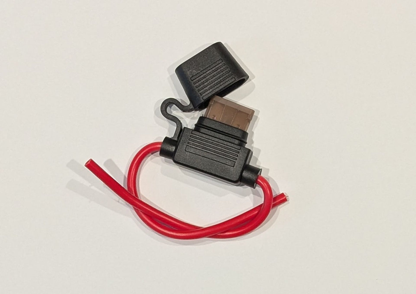 Inline fuse holder for ATC style fuses